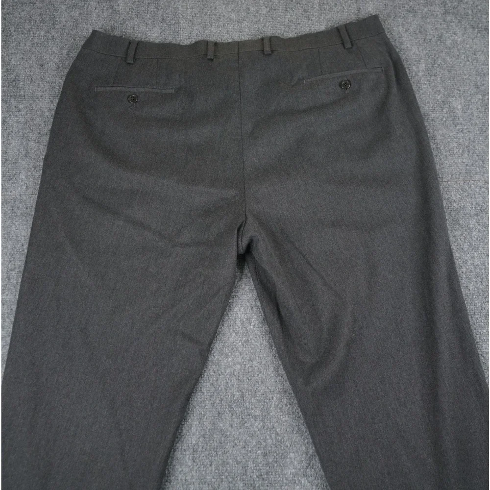 Lauren‎ Ralph Lauren Dress Pants Men 40W 32L Gray Pleated Cuffed Trousers